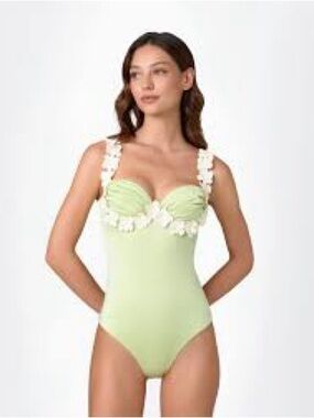 NWT Bahia Maria Cecilia One Piece Matcha